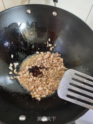 茄丁酱肉包的做法步骤:6