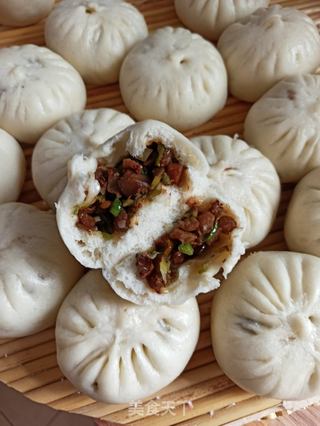 茄丁酱肉包的做法步骤:18