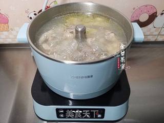 香菇鸡汤烩面的做法步骤:5