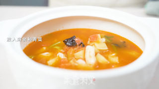 麻食丨口味筋道,汤料味道浓郁。的做法步骤:9