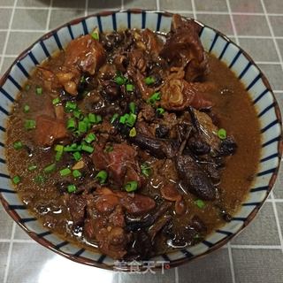 土鸡炖滑子菇的做法步骤:13