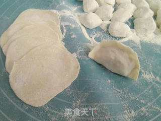 猪肉圆白菜馅水饺的做法步骤:7