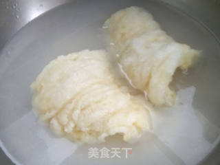 鱼鳔羹的做法步骤:2