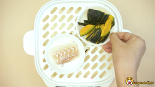 鳕鱼南瓜菜泥的做法步骤:5