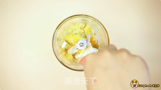 鳕鱼南瓜菜泥的做法步骤:8