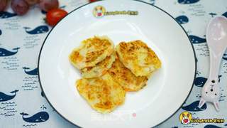 好吃到停不下来的土豆鳕鱼饼的做法步骤:10