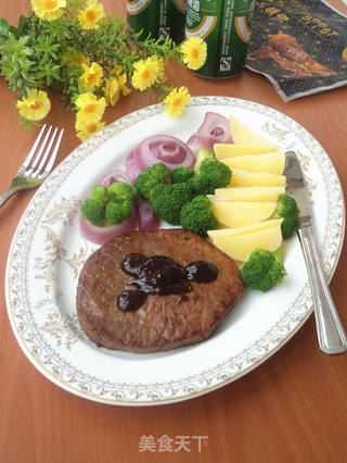香煎菲力牛排的做法步骤:10