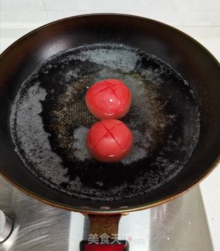 番茄鸡肉丸的做法步骤：5