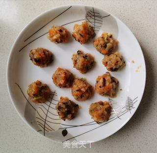 番茄鸡肉丸的做法步骤:7