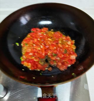 番茄鸡肉丸的做法步骤:11