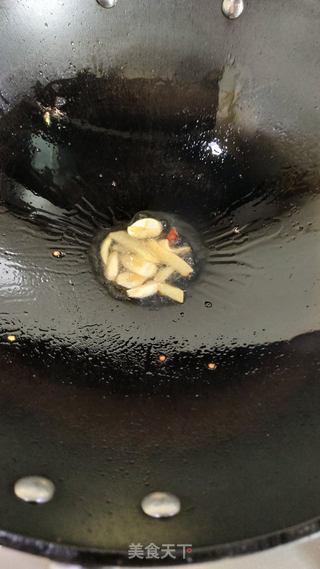 腊肉炒菜心的做法步骤:5