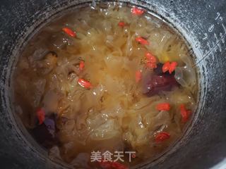 枣银耳汤的做法步骤:4