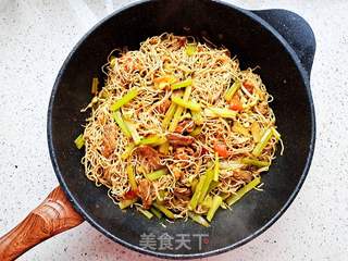 家常蒸卤面的做法步骤:12