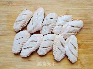 香辣烤鸡翅的做法步骤:3