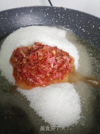 玫瑰豆沙粽的做法步骤:8