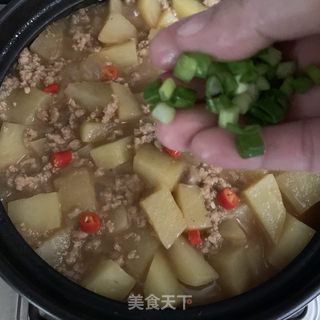 土豆焗肉末的做法步骤：13