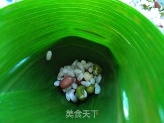 紫薯豆甜粽子的做法步骤:4