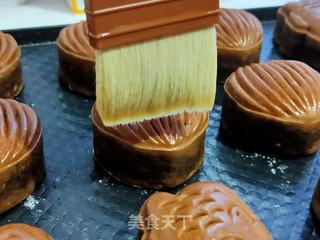 豪华版五仁月饼的做法步骤:21