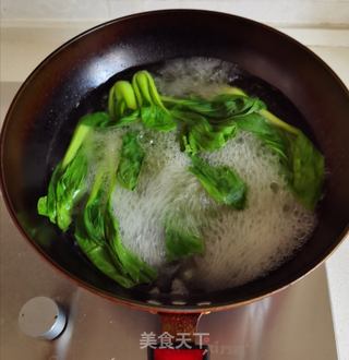 白芍菜心的做法步骤:4