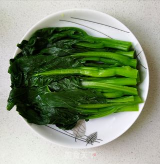 白芍菜心的做法步骤:5