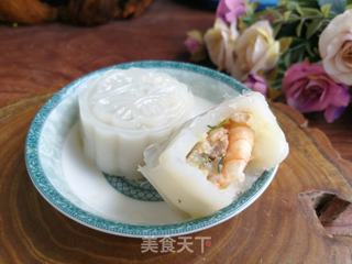 水晶虾肉月饼的做法步骤:13