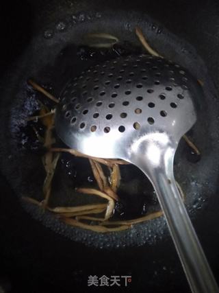 小炒豆干的做法步骤:3