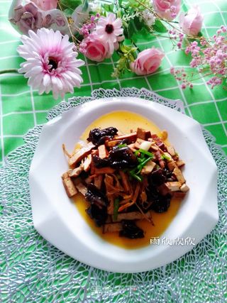 小炒豆干的做法步骤:11