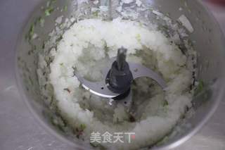 白萝卜牛肉杂粮饺子的做法步骤：9