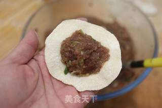 白萝卜牛肉杂粮饺子的做法步骤：12