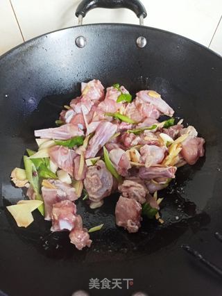 干锅兔块的做法步骤:6