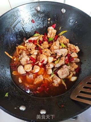 干锅兔块的做法步骤:10
