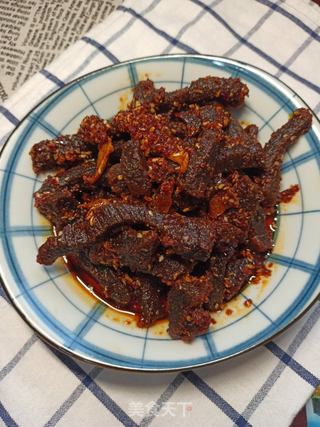 麻辣牛肉干的做法步骤:19