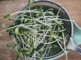 蟹柳黑豆芽汤的做法步骤:4