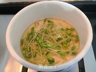 蟹柳黑豆芽汤的做法步骤:13