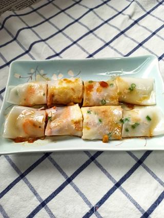 广式肠粉的做法步骤:12