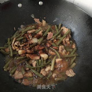 猪肉炖酸豆角的做法步骤：13