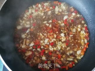 螺丝椒炒扇贝肉的做法步骤:9