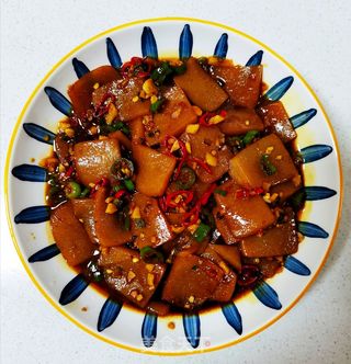 红烧魔芋豆腐的做法步骤:10