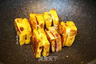 香煎吐司片的做法步骤:7