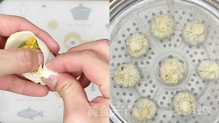 小白菜做包子丨皮薄馅多还特香,家人吃着迷!!!的做法步骤:6