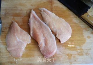 零基础简单改良版糖醋里脊㊙️(鸡肉)家常菜宴客菜孩子最爱?的做法步骤:2