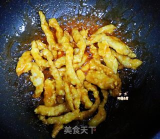 零基础简单改良版糖醋里脊㊙️（鸡肉）家常菜宴客菜孩子最爱?的做法步骤：15