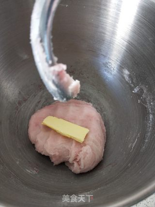 雪媚娘豆沙月饼的做法步骤:5