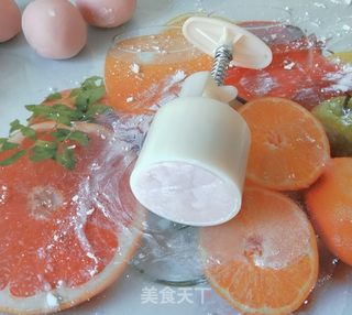 雪媚娘豆沙月饼的做法步骤:11