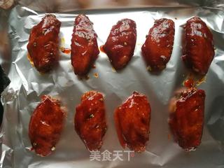 火鸡酱烤鸡翅中的做法步骤:11