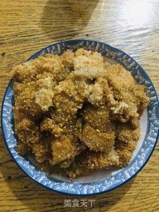 香芹粉蒸肉的做法步骤：11