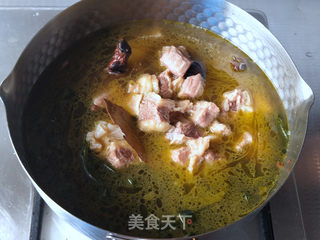 牛腩菌蔬汤的做法步骤:14