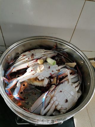 清蒸螃蟹的做法步骤:2