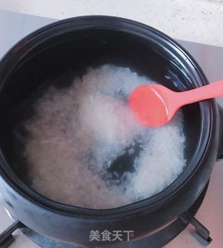 青菜瘦肉粥的做法步骤:5