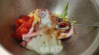 秘制孜然葱香烤羊排的做法步骤:4